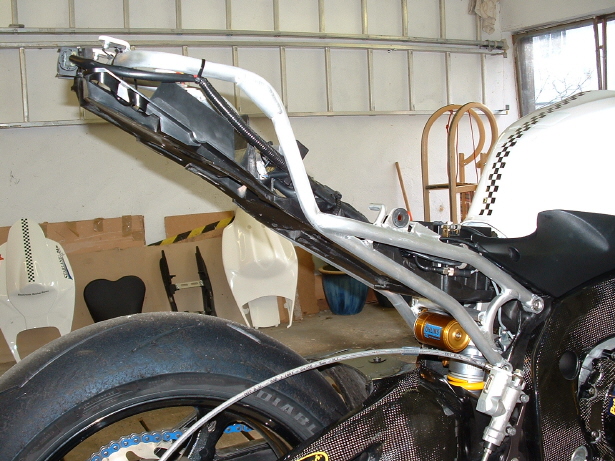 Motoholder Alu Rahmenheck